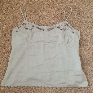 Sage Lace Tank